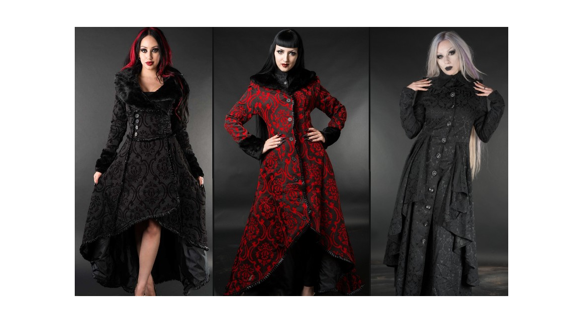 Les manteaux gothiques pour femmes